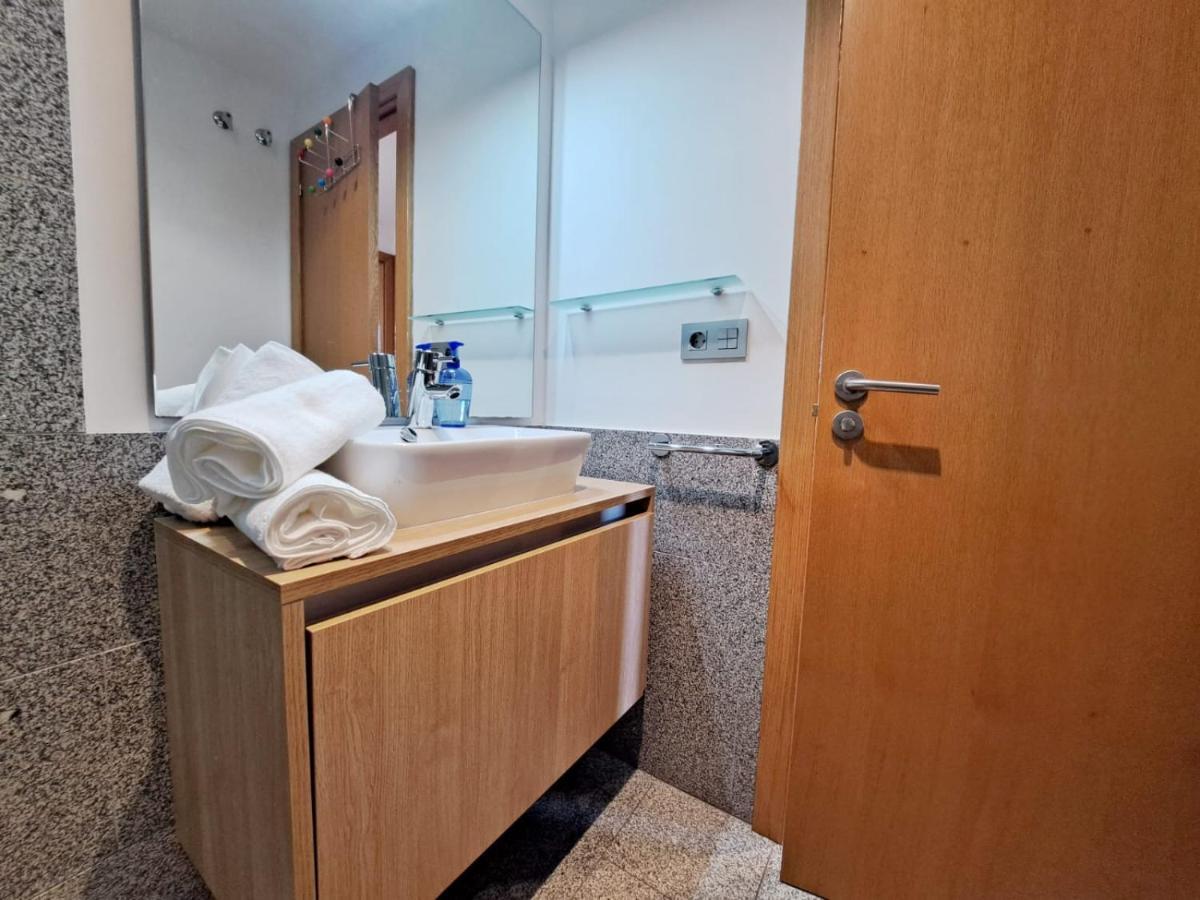 Baiona, Playa Santa Marta, Piscina Apartment ภายนอก รูปภาพ