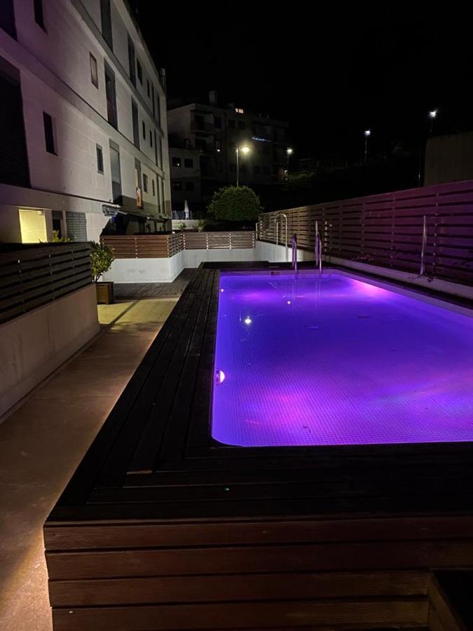 Baiona, Playa Santa Marta, Piscina Apartment ภายนอก รูปภาพ