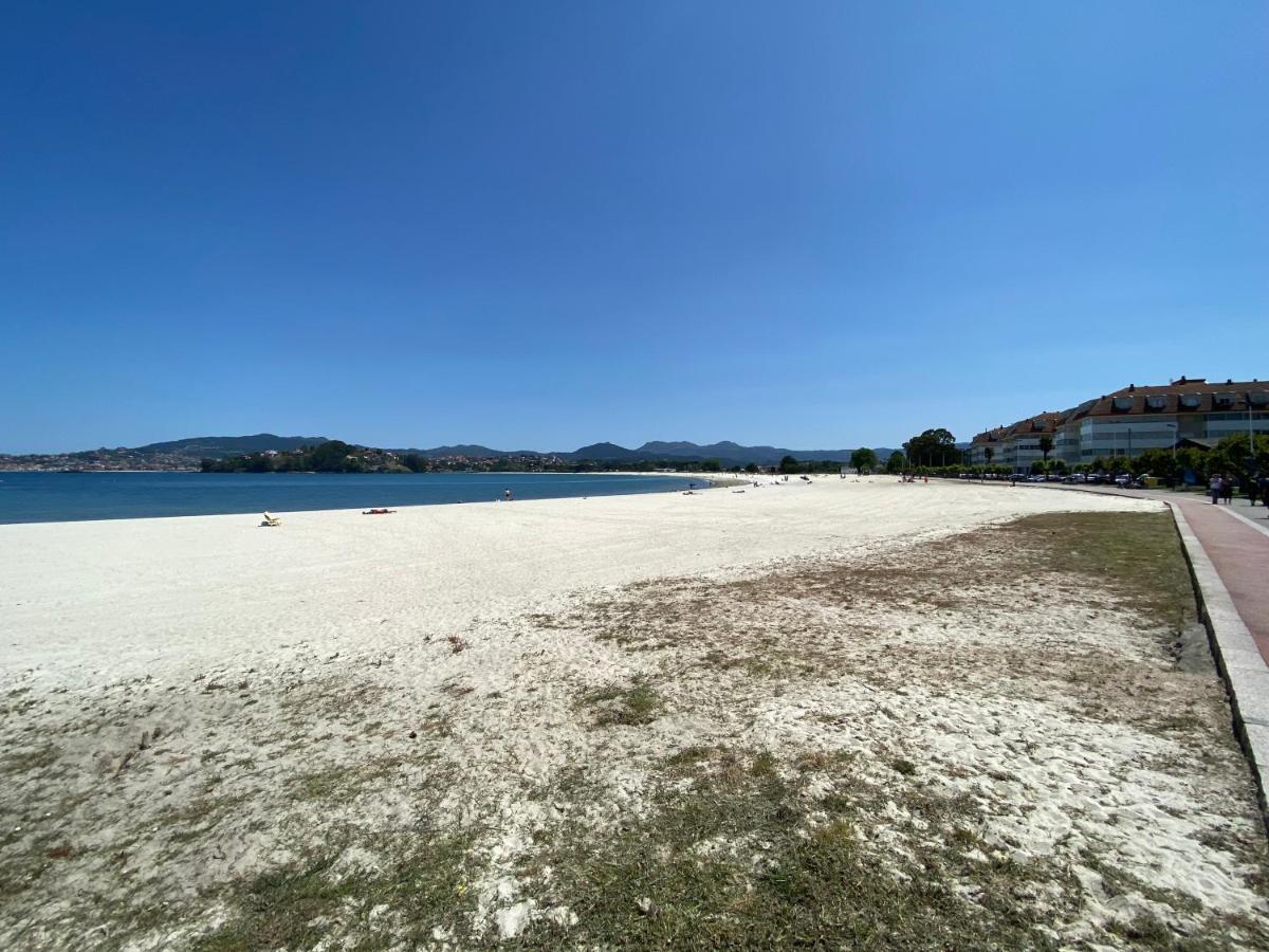 Baiona, Playa Santa Marta, Piscina Apartment ภายนอก รูปภาพ